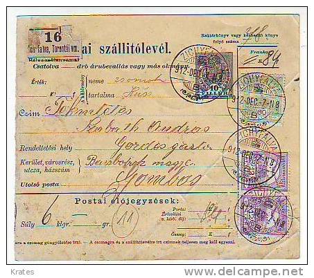 Stamps - Hungary ( Parcelpost ) - Paquetes Postales