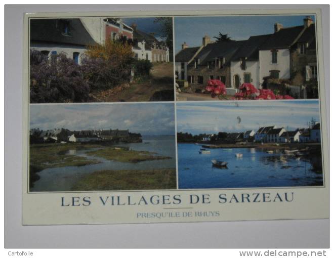 LOT 465 -1-   Carte Postale Sur  Les Villages De  Sarzeau - Sarzeau