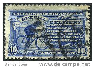 US E6a Used 10c Special Delivery Of 1902 - Expres & Aangetekend