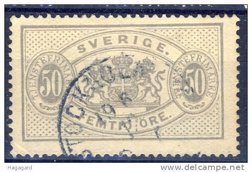 ##Sweden 1891: Service-stamp. Michel 16. Cancelled (o) - Dienstmarken