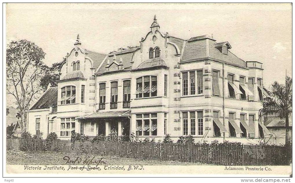 Victoria Institute, Port Of Spain, TRINIDAD, B.W.J. - Trinidad