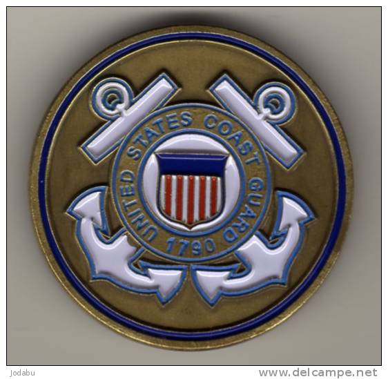 Trés Belle Médaille De 40mm   Coast Guard Brat - Other & Unclassified