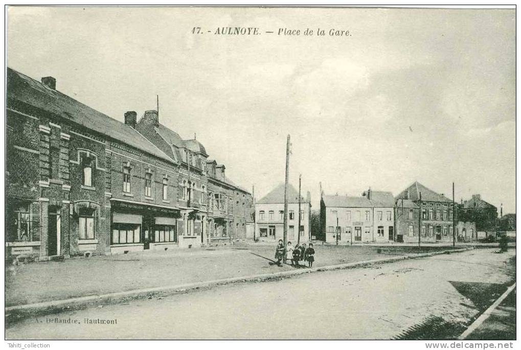 AULNOYE - Place De La Gare - Aulnoye