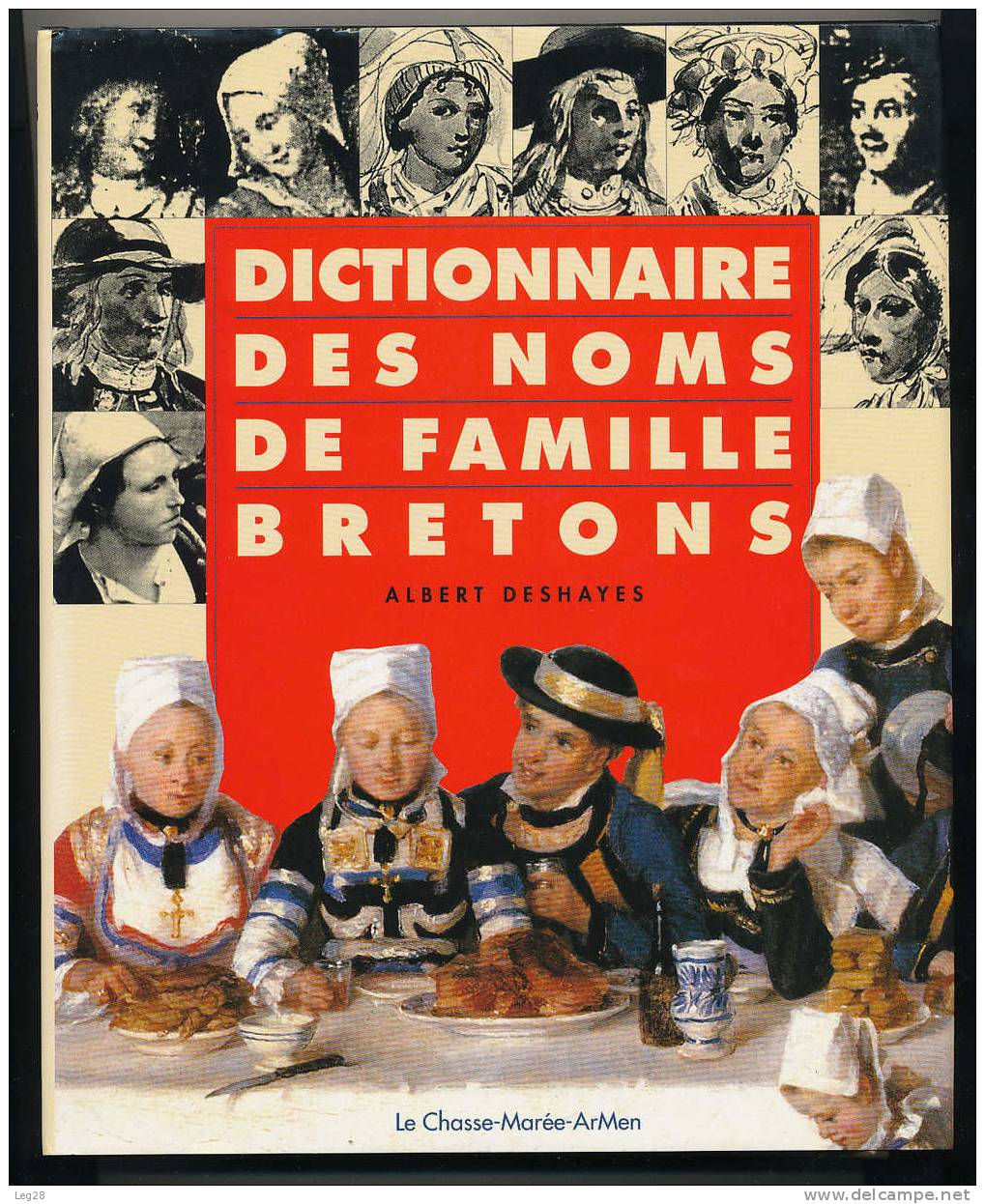 DICTIONNAIRE  DES  NOMS  DE  FAMILLE  BRETONS - Dictionnaires