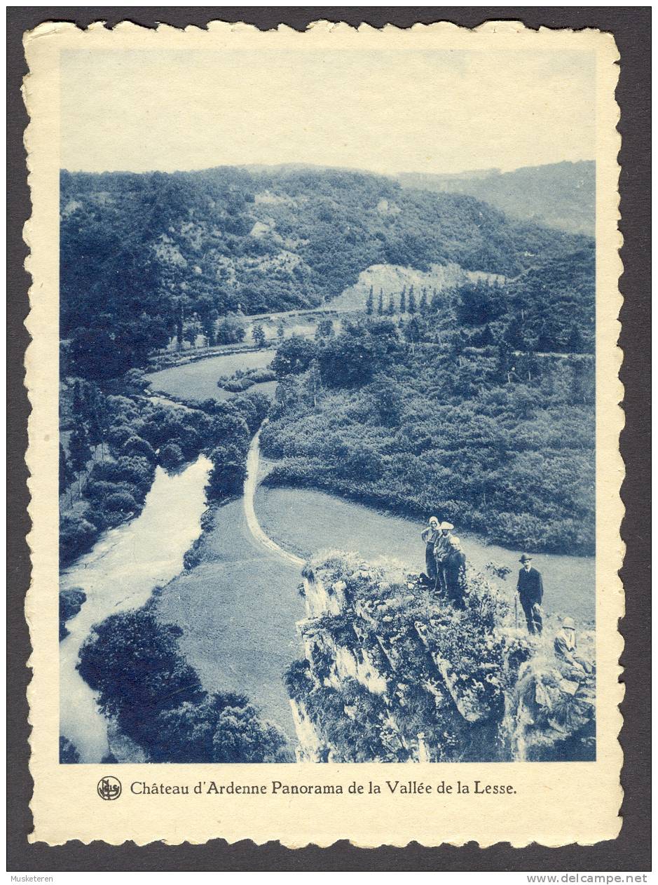 Belgium Namur Houyet Cháteau D´Ardenne Panorama De La Vallée De La Lesse - Houyet