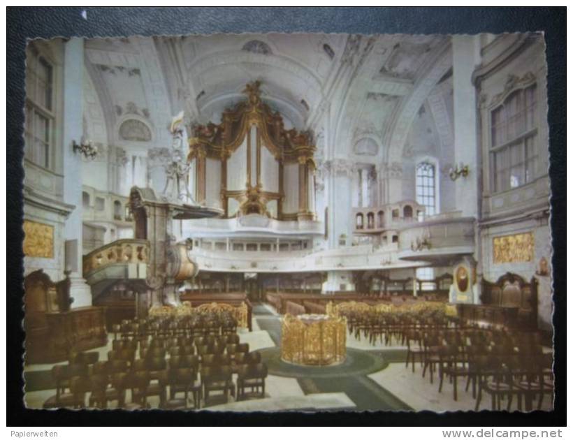 Hamburg - Michaelis Innenansicht Orgel - Mitte