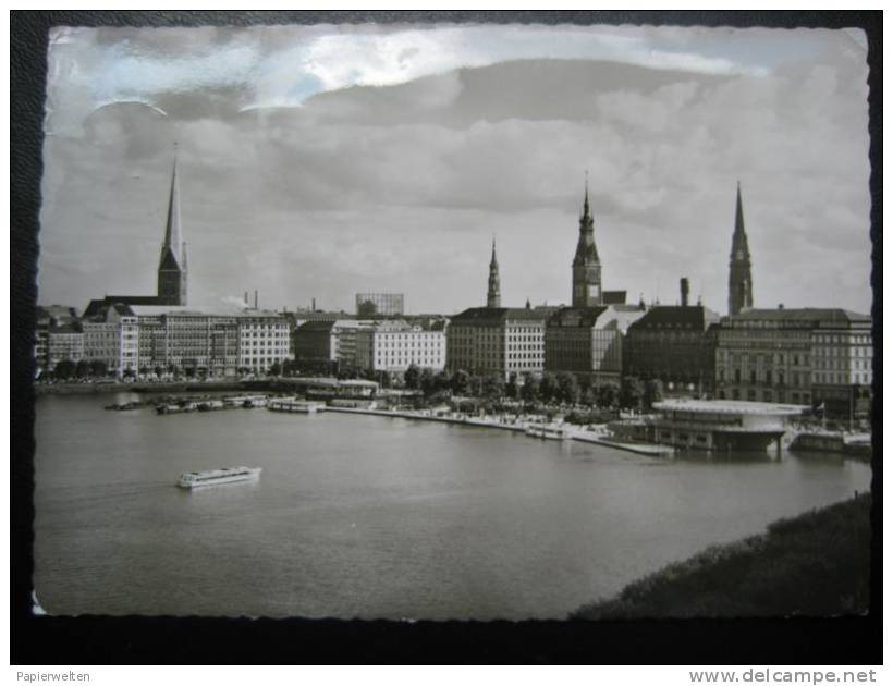 Hamburg - Jungfernstieg Und Binnenalster - Mitte