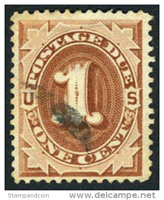 US J15 Used 1c Postage Due Of 1884 - Franqueo