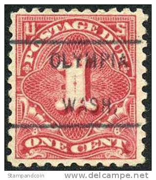 US J59 Used (precancel) 1c Postage Due Of 1916 - Portomarken