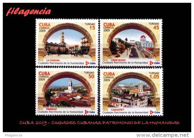 AMERICA. CUBA MINT. 2009 TURISMO. CIUDADES CUBANAS PATRIMONIO DE LA HUMANIDAD - Neufs