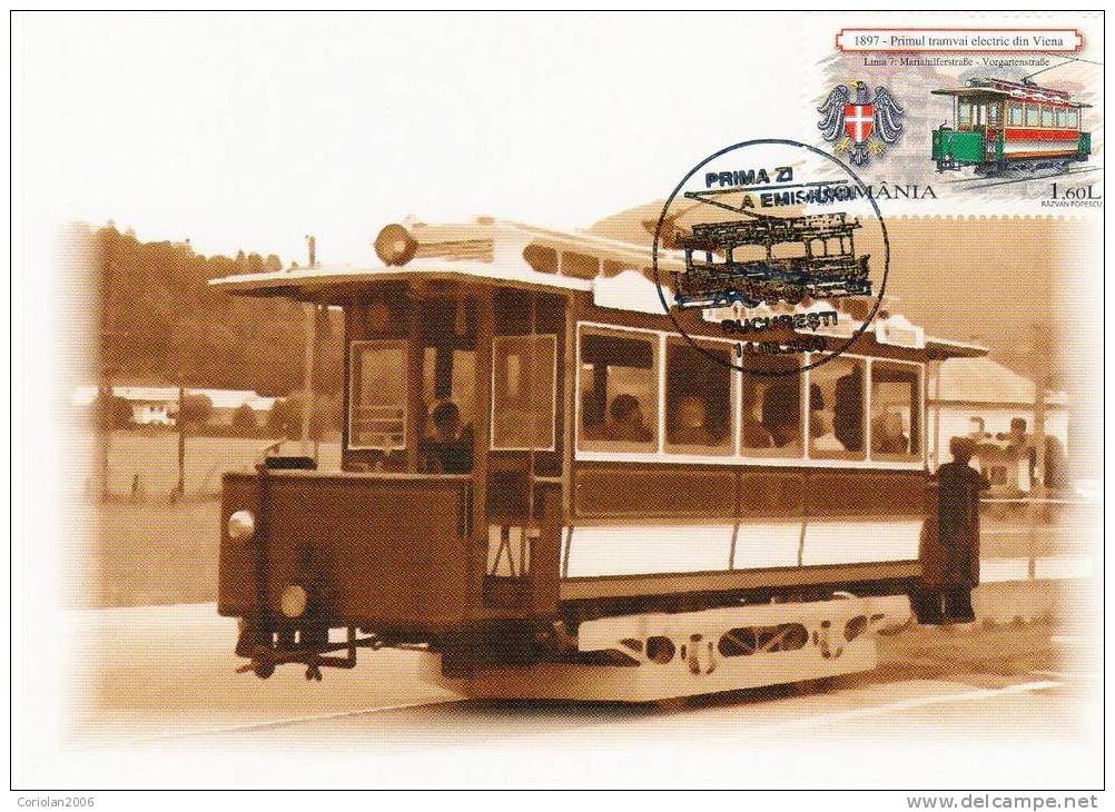 Maxi Card / Romania / Electric Trams - Tramways
