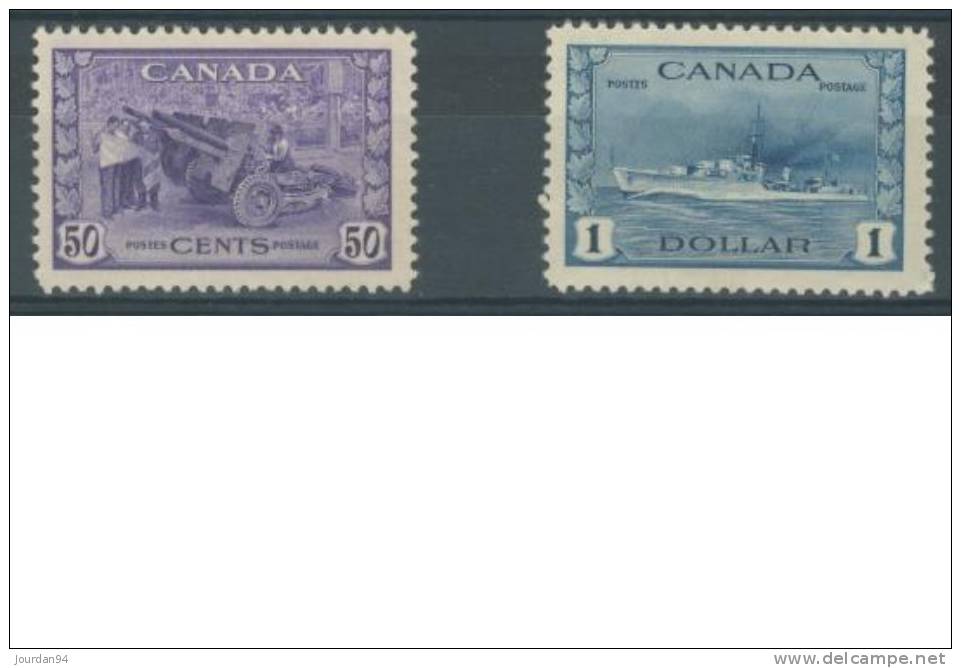 CANADA   N ° 217   /   218 - Historia Postale