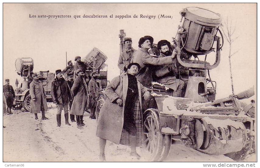 55 - Revigny - Los Auto-proyectores Que Descubrieron El Zeppelin De Revigny (militaria) - Revigny Sur Ornain