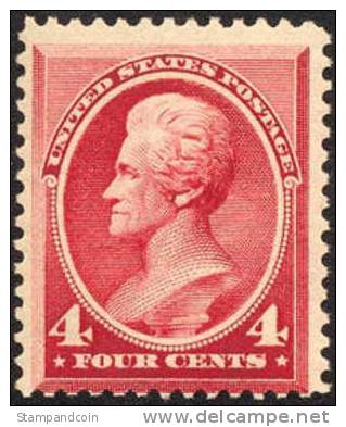 US #215 Mint Never Hinged 4c Jackson From 1888 - Neufs