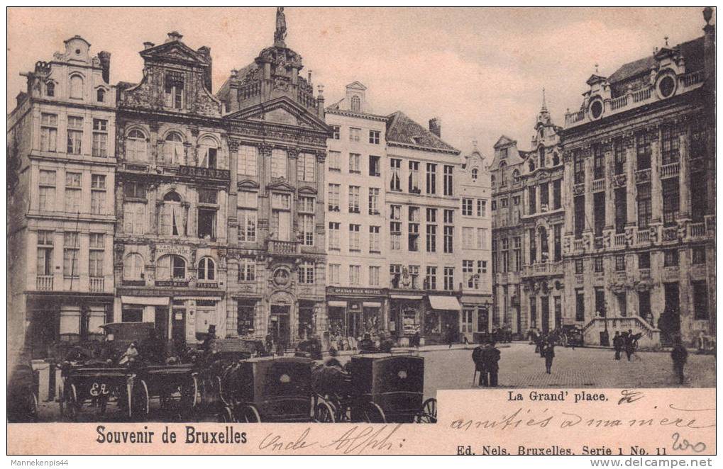 Bruxelles - La Grand' Place - Serie 1 Ed. Nels 11 - Lotti, Serie, Collezioni