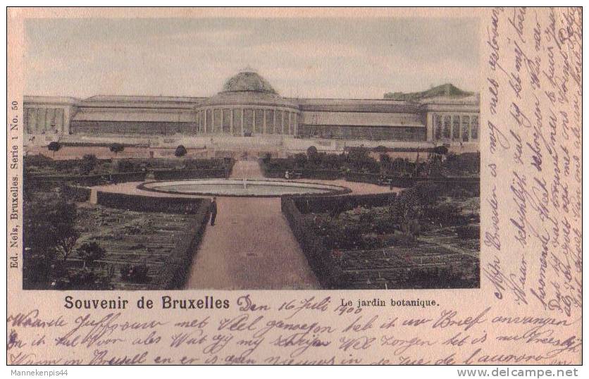 Bruxelles - Souvenir De Bruxelles - Le Jardin Botanique - Ed. Nels Serie 1 N° 50 - Sets And Collections