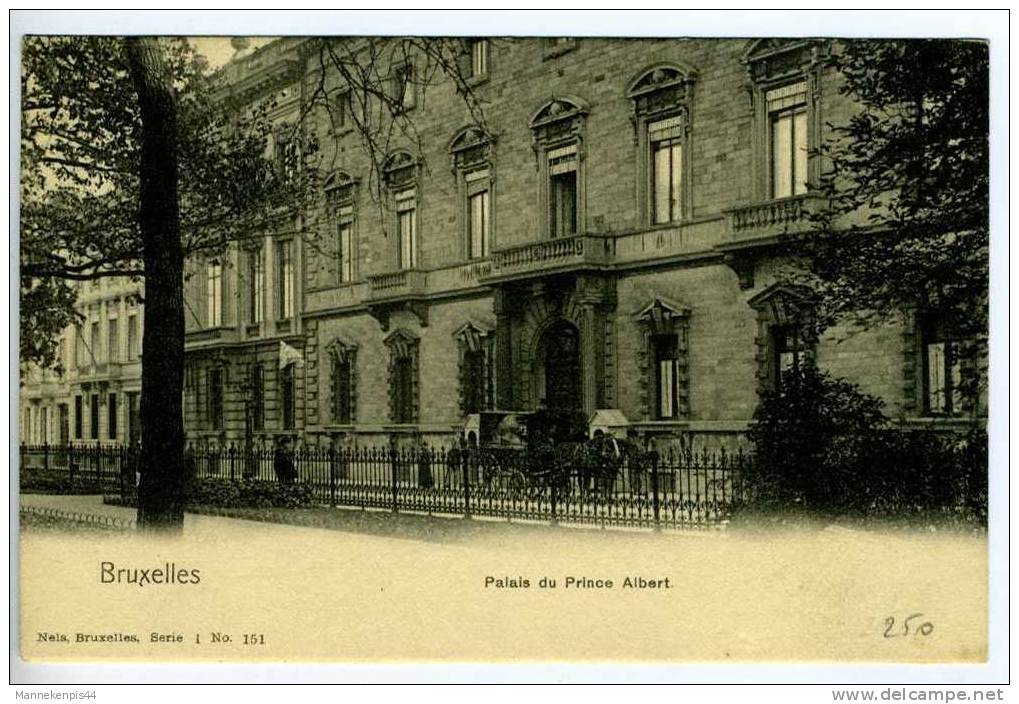 Bruxelles - Palais Du Prince Albert - Nels Serie 1 N° 151 - Loten, Series, Verzamelingen