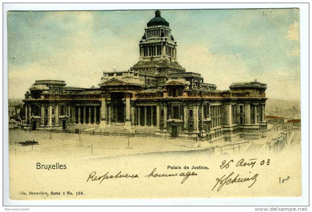 Bruxelles - Palais De Justice - Nels Serie 1 N° 156 - Lots, Séries, Collections