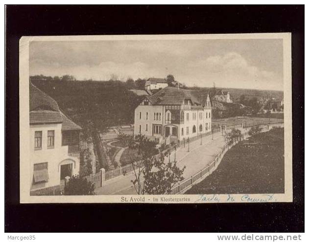 St Avold Im Klostergarten édit.faust Jardin Du Couvent  Belle Carte - Saint-Avold