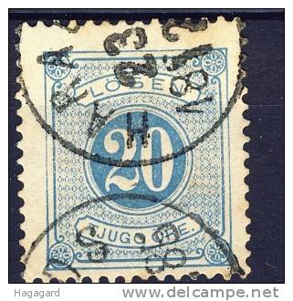 #Sweden 1877-91. Michel 6B. Cancelled (o) - Strafport