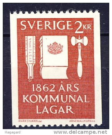 #Sweden 1962. Constitution. Michel 488. MNH(**) - Ongebruikt