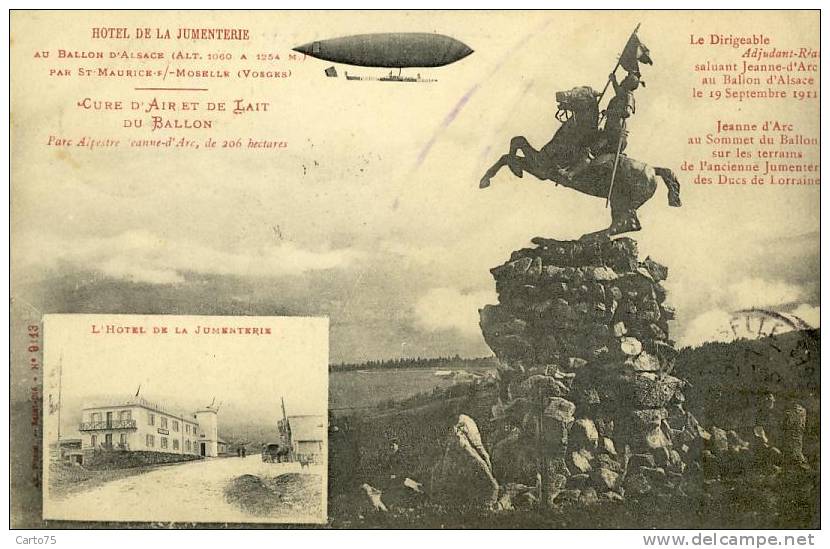 Aviation - Dirigeable - Jeanne D'Arc - Dirigeables
