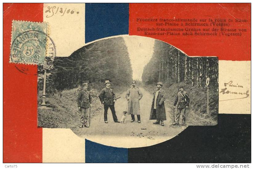 Douane - Frontière - Drapeaux - Militaria - Chasse - Douane