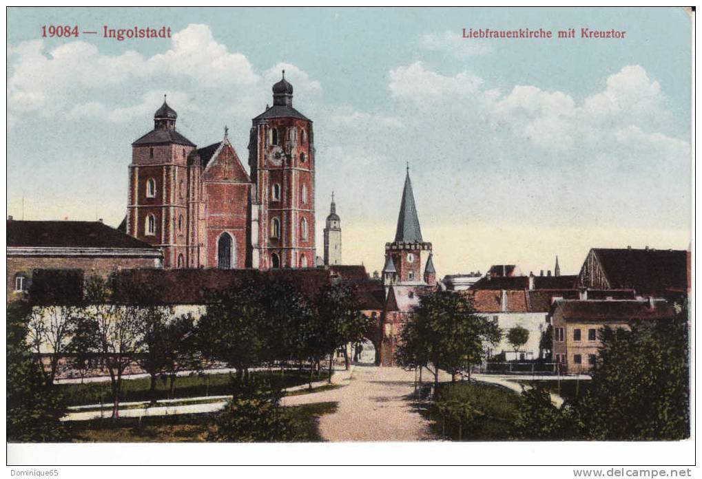 INGOLSTADT Liebfrauenkirche Mit Kreutztor - Ingolstadt