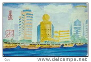 # UAE A1 Painting Comp 97/98 No1 30 Sc7 01.98 Tres Bon Etat - Ver. Arab. Emirate
