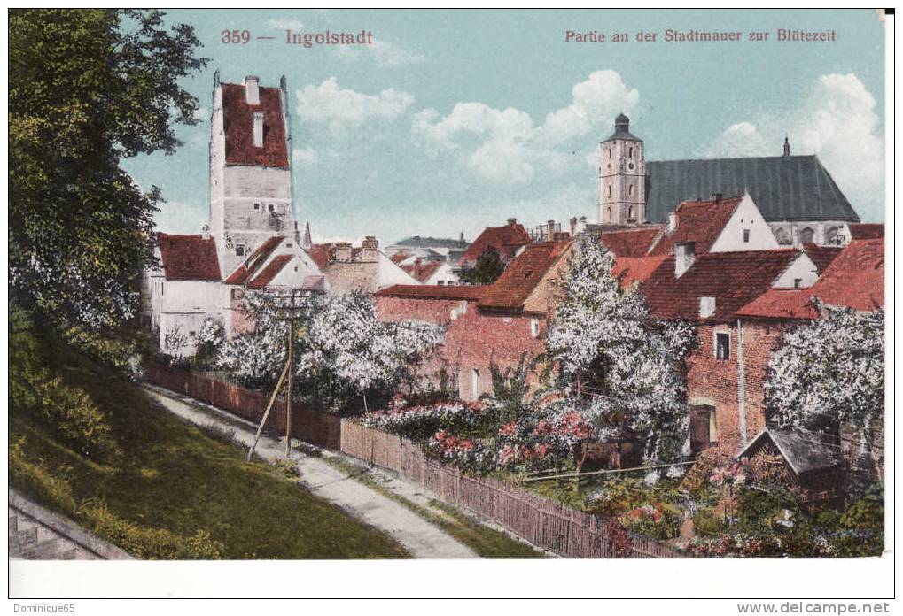 INGOLSTADT Partie An Der Stadtmauer Zur Blutetzeit - Ingolstadt