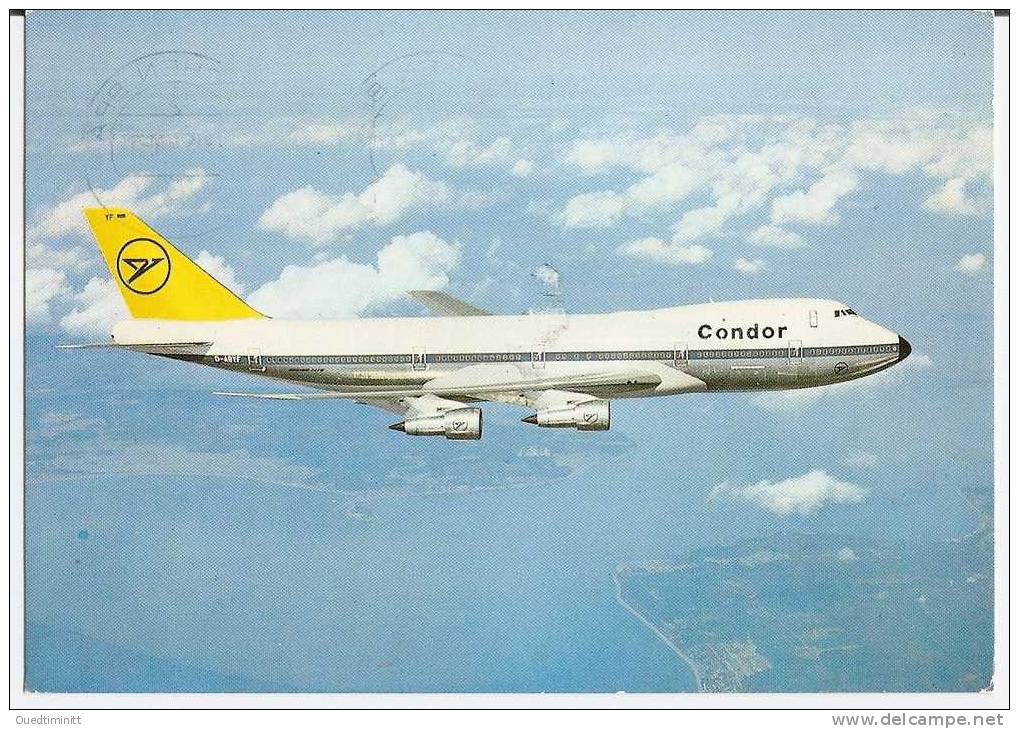 Condor Jumbo- Jet , Boeing 747 , 1978. - 1946-....: Ere Moderne