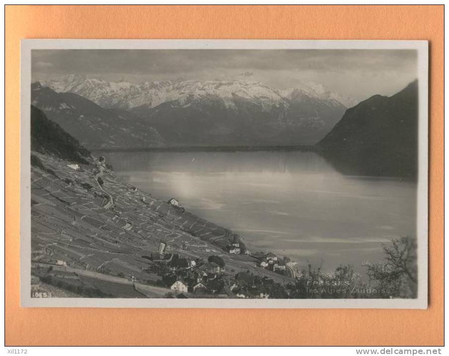 F898  Epesses, Le Vignoble Du Lavaux Et La Corniche Et Les Alpes Vaudoises. Léman - Épesses