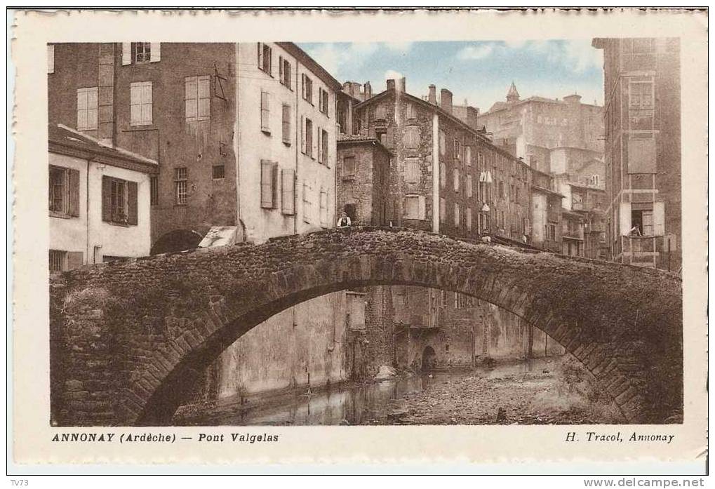 CpF1833 - ANNONAY - Pont Valgelas - (07 - Ardèche) - Annonay