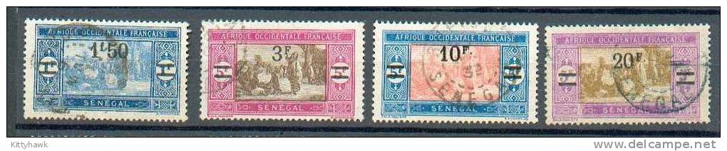 SEN 195 - YT 98 à 101  Obli - Used Stamps