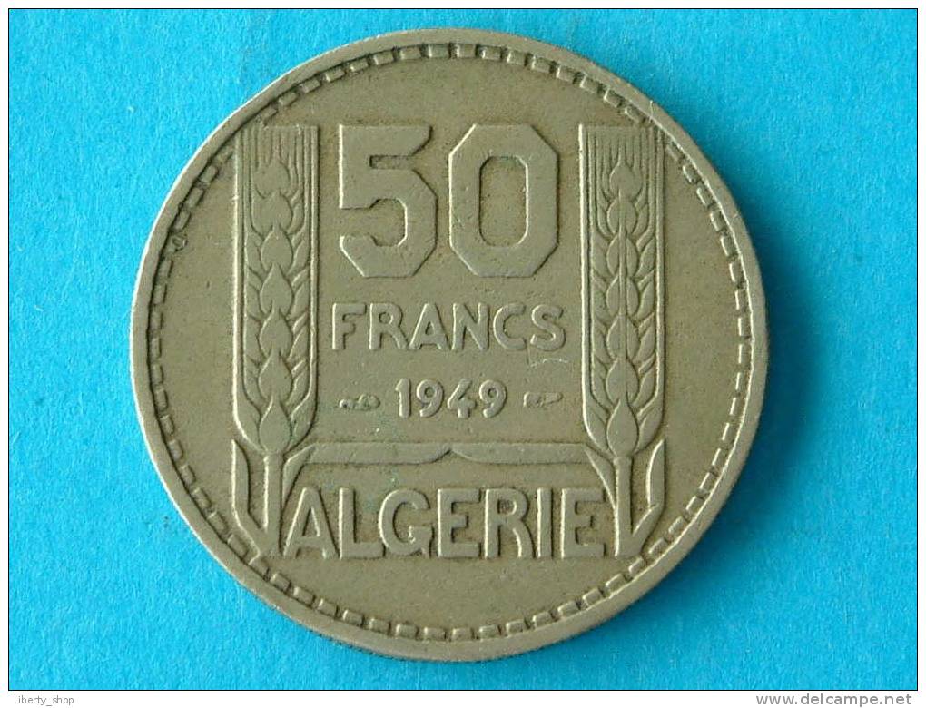 1949 - 50 FRANCS VF / KM 92 ! - Algérie