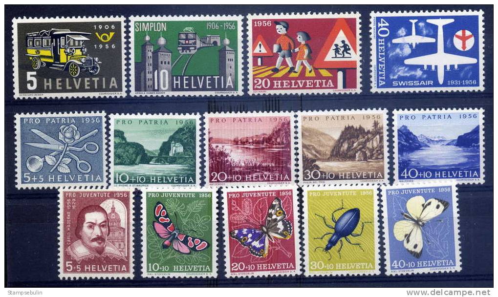 1956 COMPLETE YEAR SET MNH ** - Nuevos