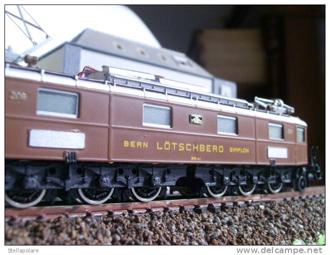 FULGUREX SCALA N OTTONE - BLS BREDA Ae 6/8 LOCO ELETTRICA PESANTE