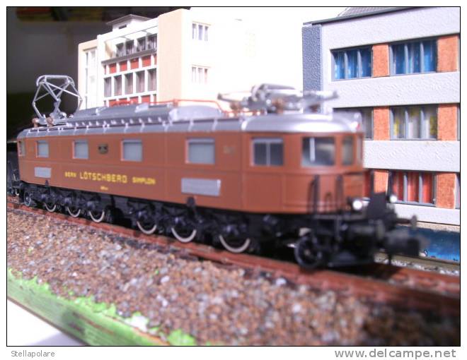 FULGUREX SCALA N OTTONE - BLS BREDA Ae 6/8 LOCO ELETTRICA PESANTE