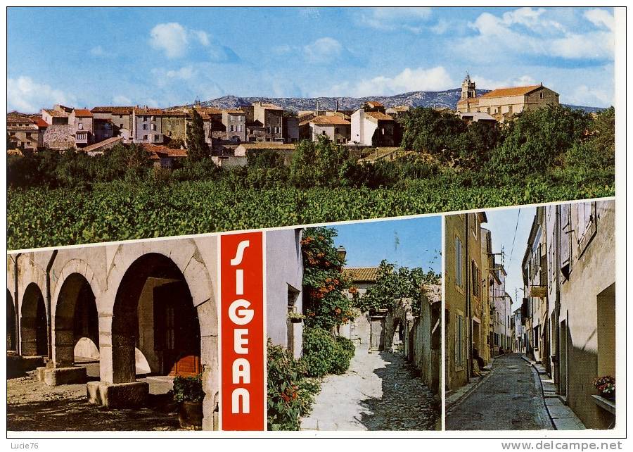 SIGEAN  - Petite Ville Au Pied Des Corbières Et à Proximité De La Côte Et D´un Grand Etang - 4 Vues  - N° 26 244  . - Sigean