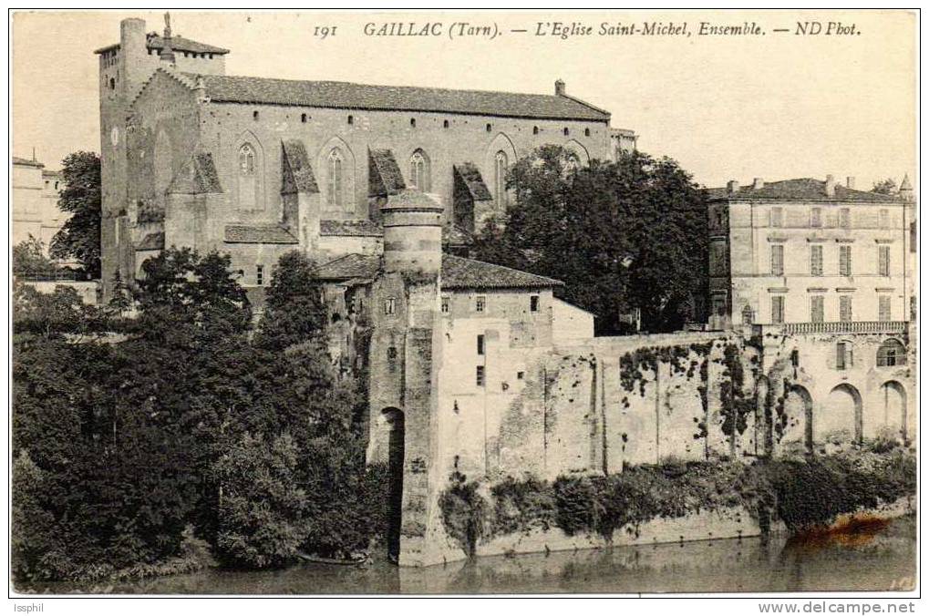 Gaillac (Tarn) L'Eglise Saint Michel, Ensemble - Gaillac