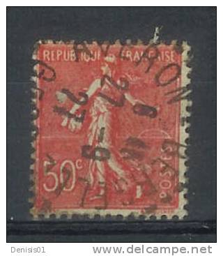 France - Yvert & Tellier - N° 199 - Oblitéré - 1903-60 Sower - Ligned