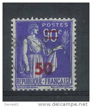 France - Yvert & Tellier - N° 482 - Oblitéré - 1932-39 Paix