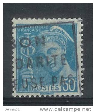 France - Yvert & Tellier - N° 538 - Oblitéré - 1938-42 Mercure