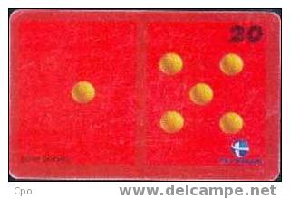 # BRASIL 9907A2 Domino 1-5  30  07.99 Tres Bon Etat - Brésil