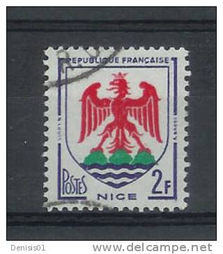 France - Yvert & Tellier - N° 1184 - Oblitéré - 1941-66 Armoiries Et Blasons