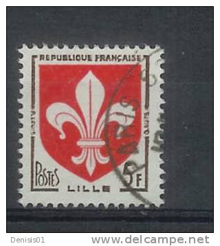 France - Yvert & Tellier - N° 1186 - Oblitéré - 1941-66 Armoiries Et Blasons