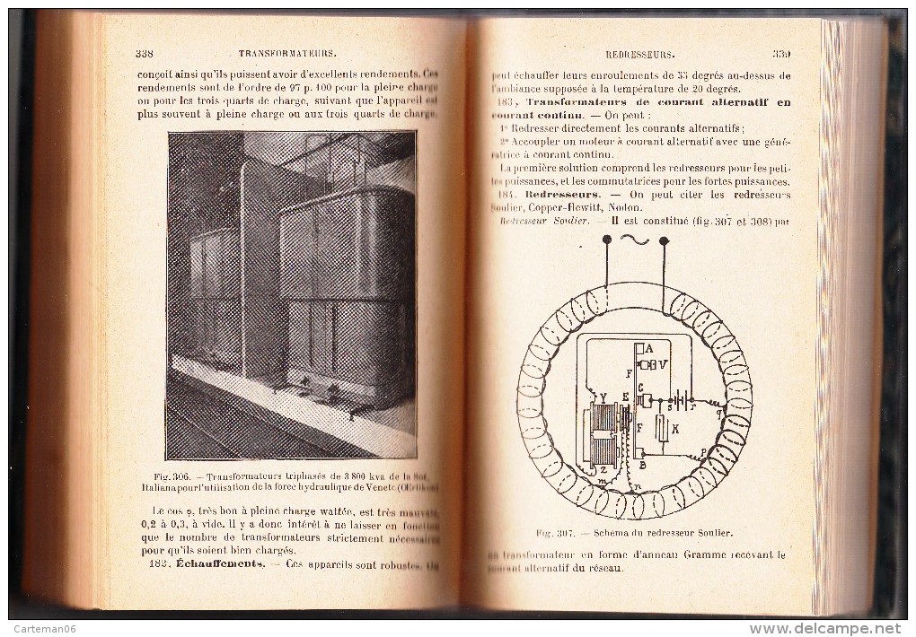 Livre - L'électricien praticien par E. Marec de 1923 (électricité)