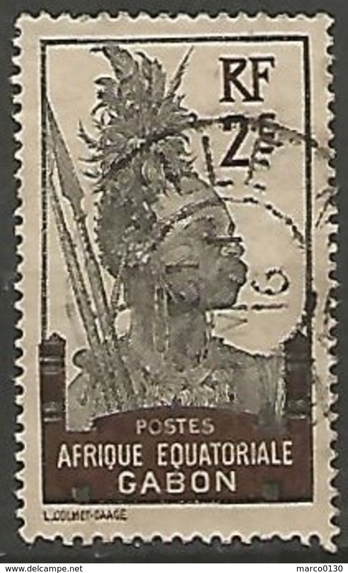 GABON N° 50 OBLITERE - Usados