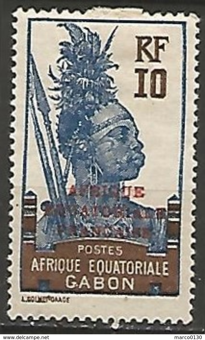 GABON N° 93 NEUF Avec Charniere - Unused Stamps