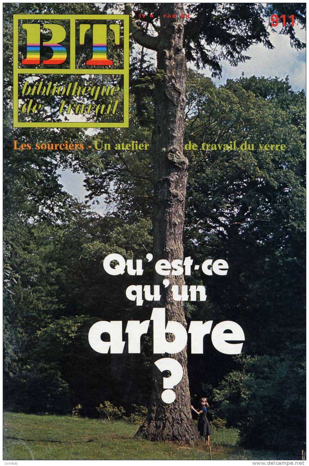 BT N°911 (1981) : Qu'est-ce Qu'un Arbre ? Autres Reportages : Les Sourciers, Un Atelier De Travail Du Verre - Science